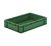 Recipiente apilable en euroformato, paredes y fondo cerrados L x A x H 600 x 400 x 120 mm