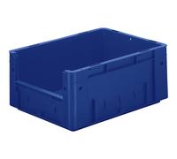 Recipiente apilable euronorma con asidero capacidad 14,5 l, L x A x H 400 x 300 x 175 mm, UE 4 unid.