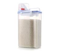 Recipiente De Almacenamiento De Arroz De 2 Kg, Recipiente Hermético Pequeño Para Alimentos Secos, Juego De Recipientes De Almacenamiento De Cereales Con Tapas, Recipientes De Alimentos Con Taza Medido