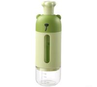 Recipiente de levadura con válvula, tarro de almacenamiento hermético para masa madre, suministros para hornear, dispensador de alimentos secos, 14 cm (verde)
