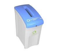 Recipiente de protección de datos, bajo llave capacidad 55 l, A x H x P 302 x 523 x 700 mm