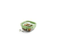 RECIPIENTE HERMETICO 100% VIDRIO 3432110V12U017 1100ML CUADRADO