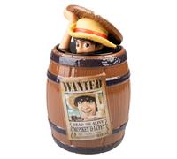 Recipiente hermético para galletas, diseño de One Piece, Luffy, 5,6 litros, cerámica