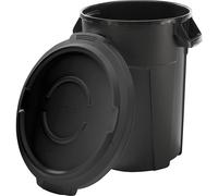 Recipiente multifuncional Titan con tapa rothopro, negra