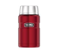 Recipiente para Alimentos de Acero Inoxidable de Thermos, Acero Inoxidable, Cranberry, 9,3 x 9,3 x 18,5 cm