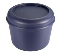 RECIPIENTE PARA ALIMENTOS HERMÉTICO REDONDO 0,25L, TAPA AZUL MILAN