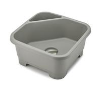 Recipiente para lavar la vajilla DUO 851658 33 cm, gris, plástico, Joseph Joseph