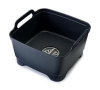 Recipiente para lavar la vajilla WASH & DRAIN, gris oscuro, Joseph Joseph
