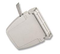 Recogedor abatible para persiana cinta 22 mm gris 14,5 x 4 x 16 cm