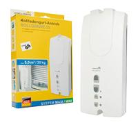 Recogedor de cinta de persiana Rollodrive 55 (En pared, Anchura de la correa: 14 mm - 23 mm, 230 mm)