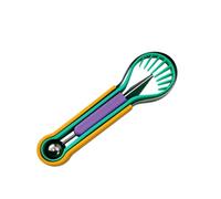 Recogedor de frutas de acero inoxidable - Herramienta para tallar bolas de