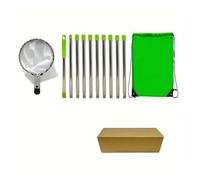 Recogedor de frutas Recolector de frutas con varilla empalme acero inoxidable