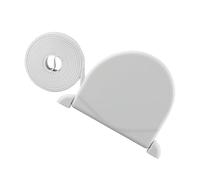 Recogedor de Persiana Abatible, ZoneYan Enrollador Persiana con Cinta 14mmx5m, Enrollador de Sobreponer, Enrollador de Persiana Universal