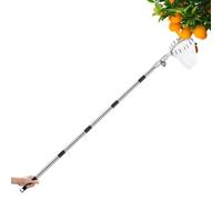 Recolector de Frutas de Árbol Recogedor Extensible de Acero Inoxidable con