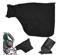 Recolector De Polvo para Sierra De Inglete Bolsa De Polvo para Pulidora | Cubierta Colectora Negra para Accesorios de Pulidoras, Sierras de Carpintería y Lijadoras de Inglete