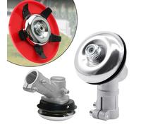 Recortadora de 7/9 dientes de 26mm/28mm, desbrozadora de engranajes, cabezal de engranaje de repuesto, piezas de cortacésped, herramienta de jardinería 28mm 7t