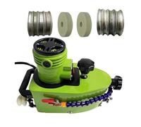 Rectificadora eléctrica, velocidad variable de 800 W, 8000 r/min, velocidad de molienda de 1-3 m/min, incluye 8 diamantes y 2 ruedas de pulido para azulejos de piedra