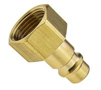 Rectus Acoplamiento de aire comprimido, conector rápido RQS macho de latón NW 7,2 mm (3/8", conector con rosca interior)