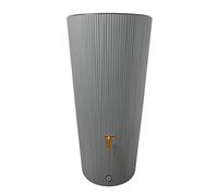 Recuperador de agua polietileno capacidad 220 l. gris 58x120x58 cm