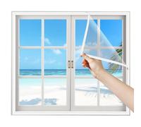 Red antimosquitos para ventanas Puerta 80x110cm Blanco Mosquitera Cortina Ventana Exterior Corredera Mosquito Net For Bed Mosquiteras Puertas