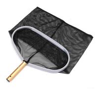 Red de aluminio para piscina, diseño resistente para una limpieza eficiente de hojas y escombros