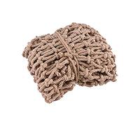 Red de cáñamo de yute grueso natural para escalada de plantas y jardín, para patios, barandillas e irs, tamaños: 1 x 4 m y 4 x 8 m