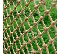 Red de cuerda de escalada de yute natural de 5 m, respetuosa con el medio ambiente, para balcón, decoración de techo, soporte para plantas, duradero y versátil, GreeneAccessory