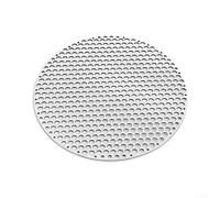 Red de parrilla redonda de acero inoxidable, alfombrilla para barbacoa, horno de carbono, redes de vapor para cocina al aire libre, parrilla para cocinar al vapor, horno, estufa disco de asado, 28 cm
