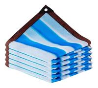 Red de Sombreado Invernadero con Ojales 7x8m/23.0x26.2ft, Red de Sombra Protección Solar Resistente, Malla Sombreadora Fácil de Colgar Exterior, para Patios, Terraza, Balcón, Jardín, Piscina