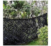 Red ufla negra de 5 x 8 m, malla militar e empotrada para caza, camping, protección solar, par Det, actividades al aire libre