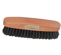 Redecker Cepillo Pequeño Para La Ropa De Madera De Peral Con Cerdas Negras Resistentes