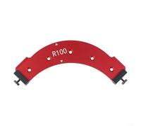 Redondeo de esquina profesional para carpintería, para arcos y ranuras interiores de aleación de aluminio resistente, varios tamaños para R100 a R300, para rojo (R150)