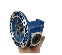 Reductor de engranaje helicoidal Caja de engranajes helicoidales VF40 Entrada 11 Salida 18 mm Relación 5:1/100:1 for potencia del motor 0,09 kW-0,37 kW(Ratio 5 to 1,Input 11mm FL-63B14)