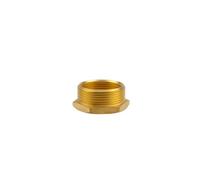 Reductor de latón GARDENA: conector de latón para conexión de tubería con acoplamiento rápido, 47,9 mm (G 1 1/2 ") - AG / 42 mm (G 1 1/4") - IG (7273-20)