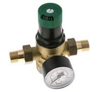 Reductor De Presión De Filtro Latón R1/2'' 40 L/Min 1.5-6 Bar/22-87Psi Agua Potable