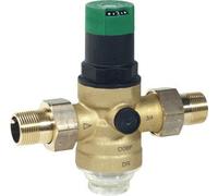Reductor De Presión De Filtro Latón R2'' 200 L/min 1.5-6 Bar/22-87Psi Agua Potable Sin Manómetro