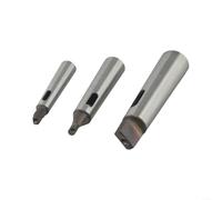 Reductor para adaptador cónico Morse, juego de 3 piezas MT1-MT2 MT2-MT3 MT3-MT4 para torno, fresado, portabrocas de alta dureza 45# acero
