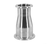 Reductor sanitario de acero inoxidable 304, abrazadera triple de 2 pulgadas a abrazadera triple de 1.5 pulgadas, adaptador de tubería concéntrico para sistemas de aceite de agua de cerveza de grado