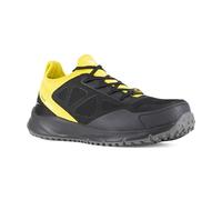 Reebok - Baskets de sécurité Basses Noire et Jaune en Maille Ripstop embout Aluminium All Terrain S3 SRC 47 Noir/Jaune