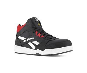 Reebok - Baskets de sécurité Montantes Noire et Rouge Work S3 SRC ESD 44 Noir/Rouge