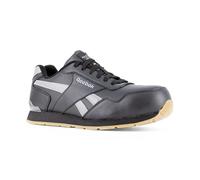 Reebok - Chaussures de sécurité Basses Noire en Cuir résistant à l'eau Royal Glide S3 SRC 47 Noir