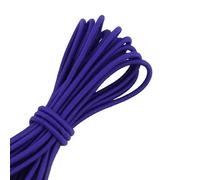 Reemplazo De Cuerdas 5/10/20/30/40/50M 4mm Bandas de Cordones elásticos Diadema Cuerda de Goma por Metros cinturón Pantalones cordón elástico Suministros de Costura DIY(Purple,40Meters(8Rolls))