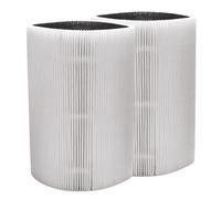 Reemplazo De Filtro Hepa 13, Compatible Con Blueair, For Piezas De Purificadores De Aire Blue Pure 411 411 + MINI(2 Pcs)