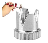 Reemplazo de la tapa de la aguja del aerógrafo - Accesorios de repuesto de la tapa de la boquilla de la cubierta de la punta de la aguja del aerosol, accesorios esenciales de limpieza del aerógrafo |