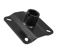 Reemplazo de Pedal para Silla Hidráulica, Conector Metálico Negro de | Accesorio de Barbería, Base Antideslizante, Carga Estable, Pieza de Montaje para Peluquería Profesional