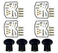 Reemplazo Revisión Carburador Para ZL 600 Para Eliminator Para ZL600 B | Kits Reparación Carburador Para 1995-1997 Diafragma Del Émbolo Aceite Flotador Reconstrucción Kit