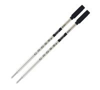Refill for Cross Ballpoint Pens, Broad, Black Ink, 2/Pack
