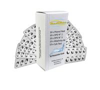 Refill Pack con 100 pastillas de prueba para PoolLAB - también adecuado para otros fotómetros de mano - reactivos originales PoolLAB - Número de pastillas (100)