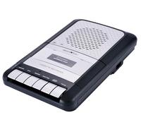 Reflexion Grabadora portátil CCR8014 - One Touch, AUX-IN, conector auriculares y micrófono - Negro