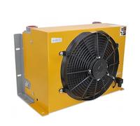 Refrigerador de aire hidráulico Radiador AH1490T-CA Aceite hidráulico Caudal grande 250L/min Enfriamiento de aceite(24V)